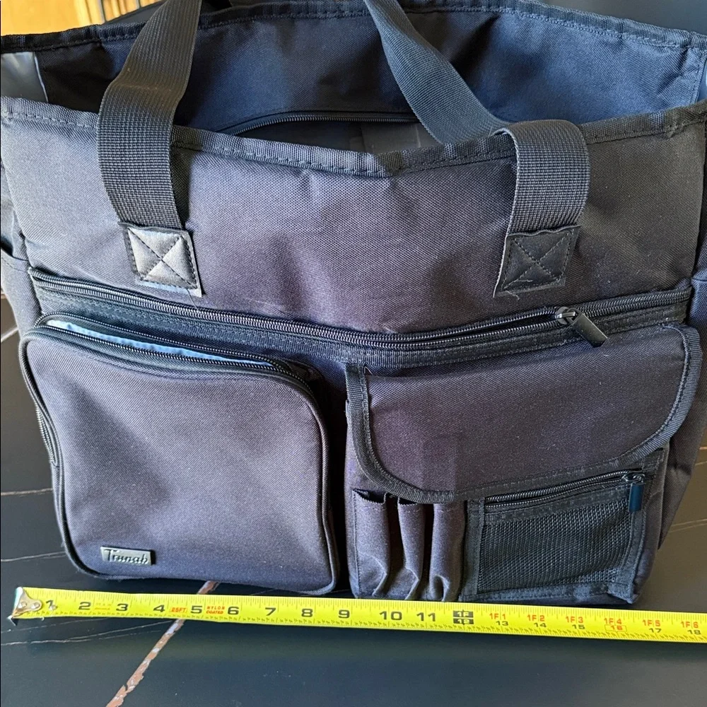 Black Laptop Carryall Bag